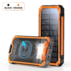 20000mAh Solar Power Bank Wireless Charger USB C